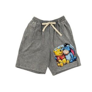 Junior’s Disney Winnie the Pooh and Eeyore Grey Shorts